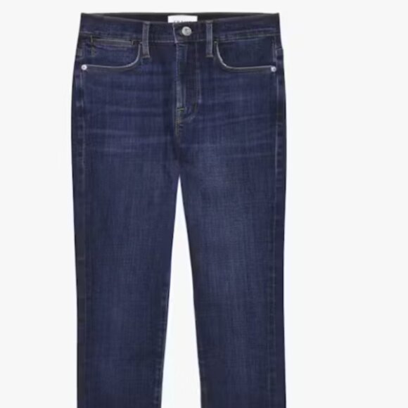Frame Denim Le High Skinny Crop Jeans, Size 28, Color Dame - Picture 7 of 10